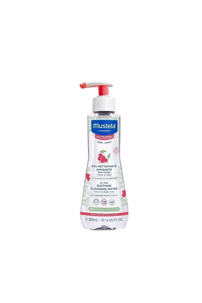 MUSTELA Çok Hassas Ciltlere Durulama Gerektirmeyen Sıvı 300 Ml