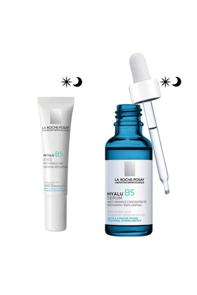 LA ROCHE POSAY Hyalu B5 Serum 30 Ml + Hyalu B5 Göz Kremi 15 Ml Cilt Bakım Seti