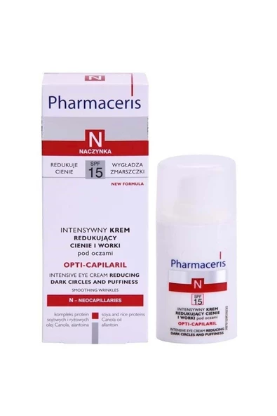PHARMACERİS Pharmacerıs N Opti-capilaril Eye Cream 15 Spf