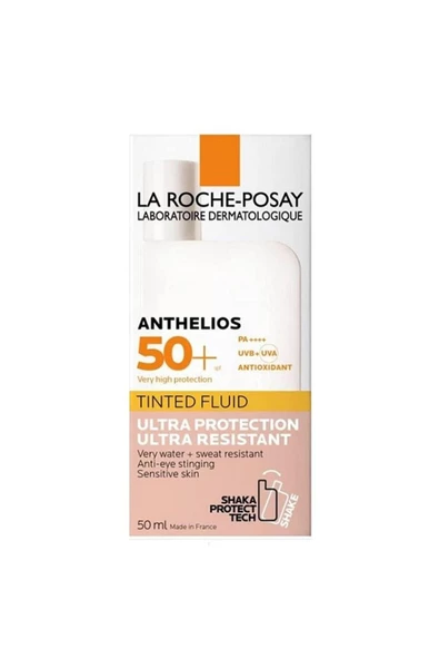 LA ROCHE POSAY Anthelios Invisible Fluid Güneş Kremi Renkli Normal/karma Ciltler Spf50 Yüksek Korum