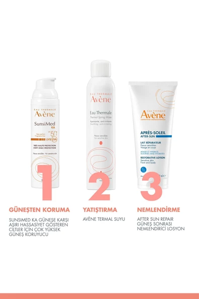 AVENE Sunsimed KA Spf50+ Aşırı Hassasiyet Gösteren Ciltler İçin Çok Yüksek Korumalı Güneş Kremi 80 ml - 6