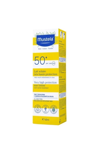 MUSTELA Spf50+ Güneş Losyonu 40 Ml