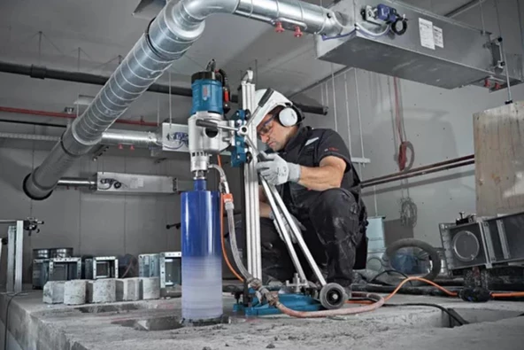 Bosch GCR 350 Karot Sehpası - Resim 5