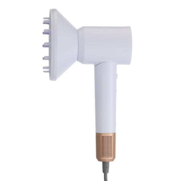 Powertec TR-5555-S Profesyonel Plazma Fön Makinası - Beyaz