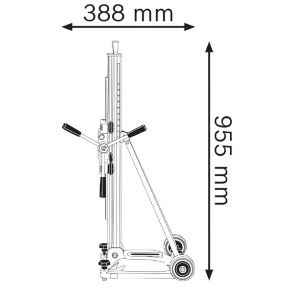 Bosch GCR 350 Karot Sehpası - Resim 2