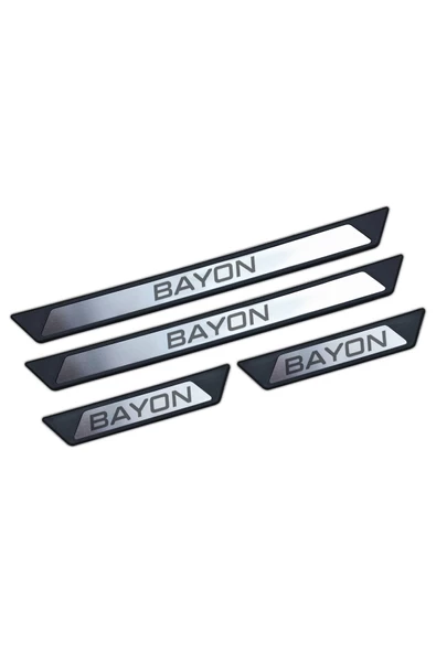 KromGaraj Hyundai BAYON Kapı Eşik Koruması 4 Parça