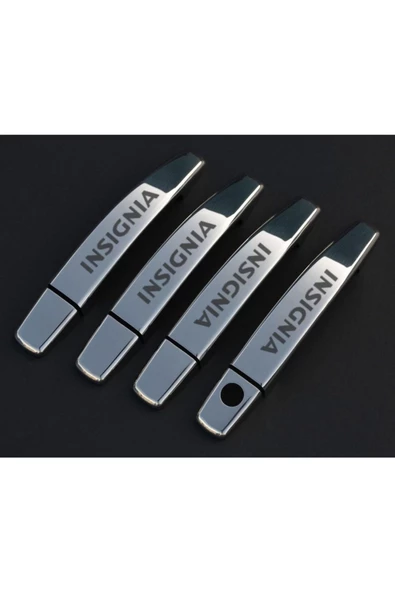 KromGaraj Opel Insignia Krom Kapı Kolu Yazılı Takımı 2009 Üzeri Paslanmaz Çelik ürün görseli 1