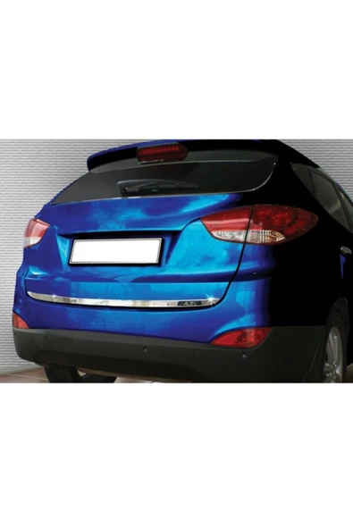 KromGaraj Hyundai Ix35 Krom Bagaj Alt Çıta 2010 - 2015 Çelik Şerit - Resim 3