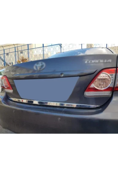 KromGaraj Toyota Corolla Krom Bagaj Alt Çıta 2007-2013 Çelik Turk - Resim 3