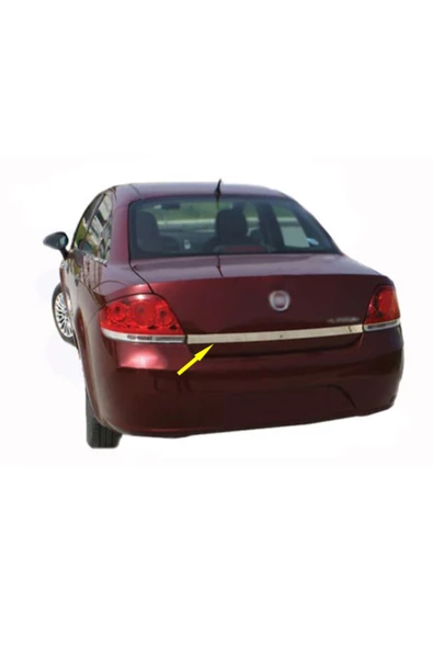 KromGaraj Fiat Linea Krom Bagaj Çıtası 2006-2012 -Delikli- Paslanmaz Çelik - Resim 2