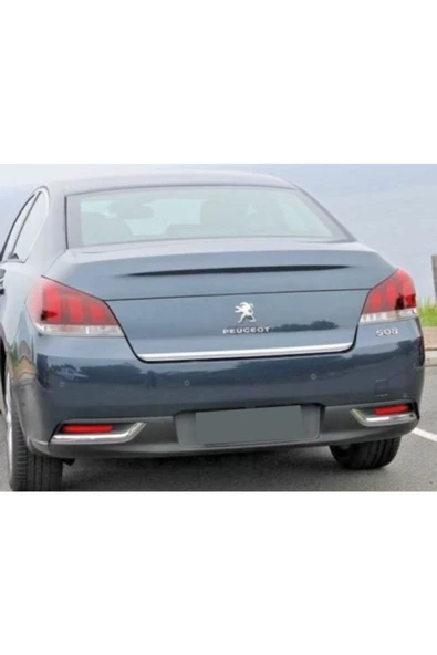 KromGaraj Peugeot 508 Krom Bagaj Alt Çıta 2010 Üzeri Çelik Turk - Resim 3