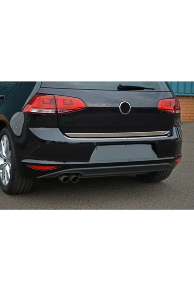 KromGaraj Volkswagen Golf 7 Krom Bagaj Alt Çıta Çelik Ataturk - Resim 3