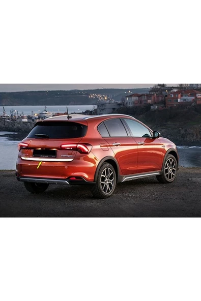 KromGaraj Fiat Egea Cross Krom Bagaj Alt Çıta Paslanmaz Çelik - Resim 2