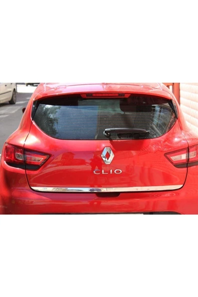 KromGaraj Renault Clio 4 Hb Krom Bagaj Alt Çıtası 2012- Sonrası Çelik Atatu - 3