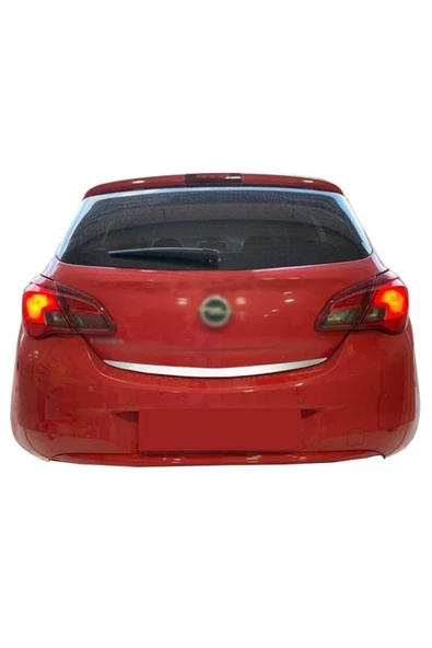 KromGaraj Opel Corsa E Krom Bagaj Alt Çıta 2014-2019 Arası Şerit - Resim 3