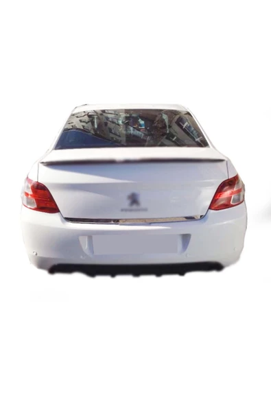KromGaraj Citroen Elysee Krom Bagaj Alt Çıta 2012-2017 Arası Çelik Şerit - 3