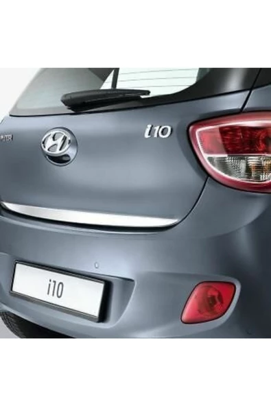 KromGaraj Hyundai I10 2013 Sonrası Krom Bagaj Alt Çıta Şerit - Resim 3