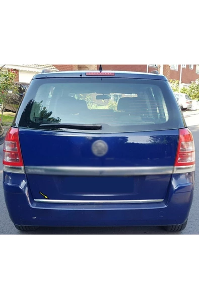 KromGaraj Opel Zafira B Krom Bagaj Alt Çıtası 2005-2012 Çelik Turk - Resim 3