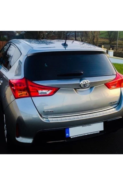 KromGaraj Toyota Auris 2 Krom Bagaj Alt Çıta 2012+ Üzeri Paslanmaz Çelik - 2