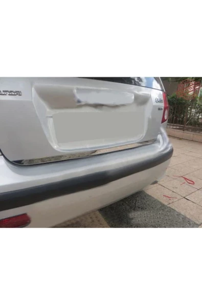 KromGaraj Hyundai Getz Krom Bagaj Alt Çıtası 2002 Çelik Şerit - Resim 2