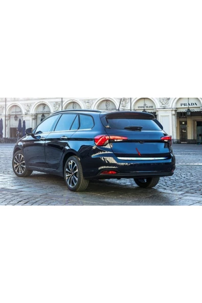 KromGaraj Fiat Egea Stationwagon Krom Bagaj Alt Çıta Serıt Paslanmaz Çelik - Resim 2