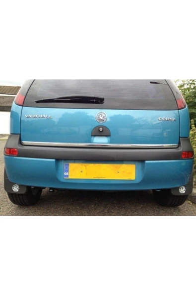 KromGaraj Opel Corsa C Fomlu Krom Bagaj Alt Çıtası 2000-2007 Arası Çelik Şe - 3