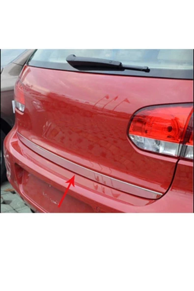 KromGaraj Vw Golf 6 Formlu Krom Bagaj Alt Çıta 2010-2013 ürün görseli 1