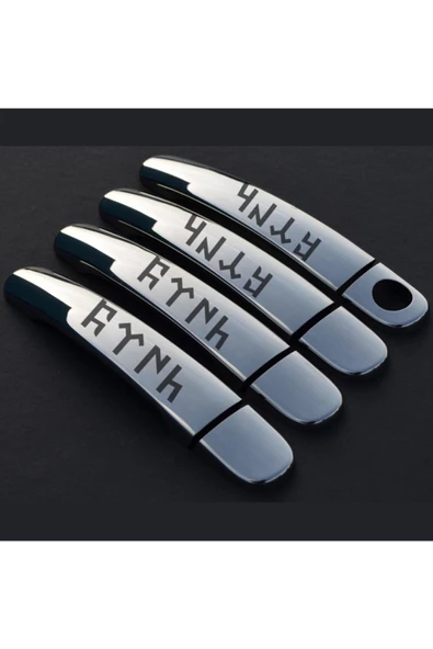 KromGaraj Volkswagen Golf 5 Krom Kapı Kolu 2005-2009 Turk