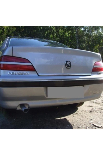 KromGaraj Peugeot 406 Formlu Krom Bagaj Alt Çıtası P.çelik 1995-2005 ürün görseli 1