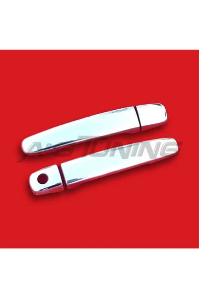 KromGaraj Citroen C2 Krom Kapı Kolu Tk 2003 Üzeri 2 Kapı Paslanmaz Çelik