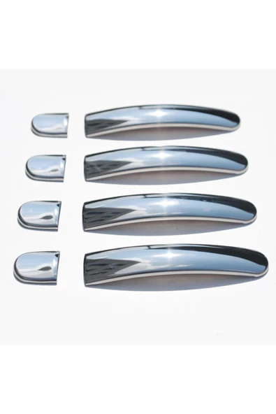 KromGaraj Volkswagen Tiguan Krom Kapı Kolu Tk 2007-2015 Paslanmaz Çelik ürün görseli 1