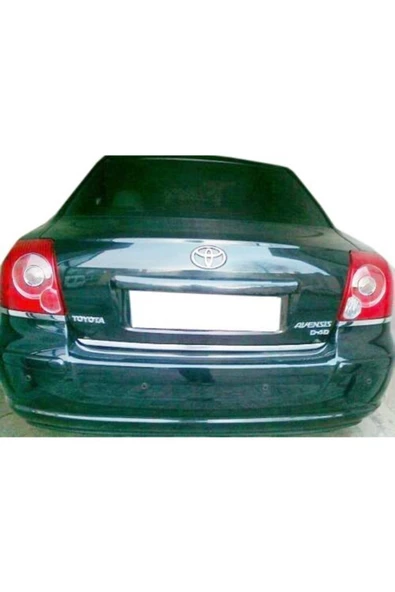 KromGaraj Toyota Avensis Formlu Krom Bagaj Alt Çıtası 2003-2009 - Resim 2