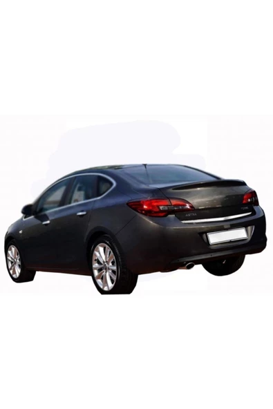 KromGaraj Opel Astra J Sedan Formlu Krom Bagaj Alt Çıta P. Çelik - Resim 2