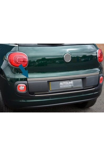 KromGaraj Fiat 500 L Formlu Krom Bagaj Alt Çıtası 2013 Üzeri P. Çelik ürün görseli 1