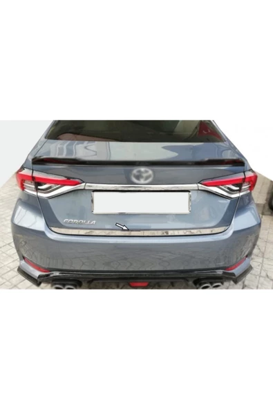 KromGaraj Toyota Corolla Formlu Krom Bagaj Alt Çıta 2019 Ve Sonrası ürün görseli 1