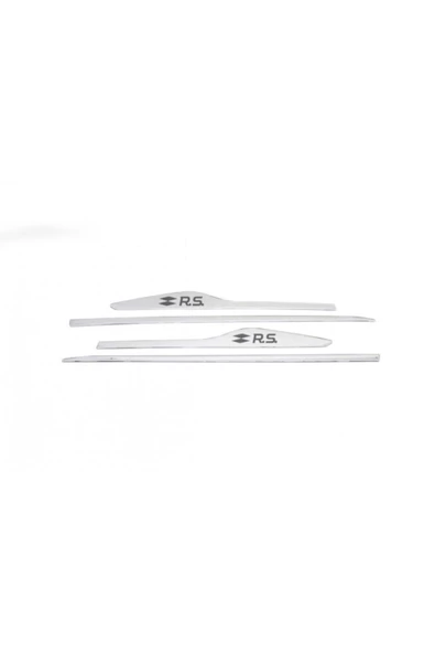 KromGaraj Renault Clio 4 Kapı Çıtası Rs 2012-2020 Arası Paslanmaz Çelik ürün görseli 1