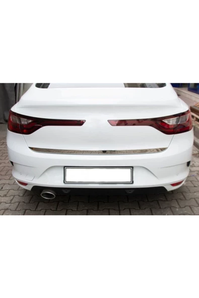 KromGaraj Renault Megane 4 Sedan Formlu Krom Bagaj Alt Çıta 2016 Ve Sonrası ürün görseli 1