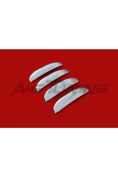 KromGaraj Fiat Albea Krom Kapı Kolu Tk 2002-2012 4 Kapı Paslanmaz Çelik ürün görseli 1