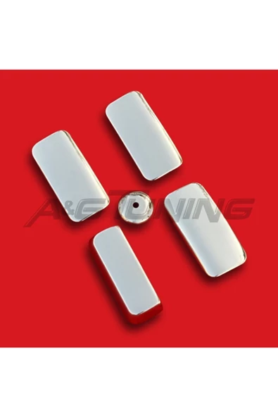 KromGaraj Ford Transit Krom Kapı Kolu 2003-2013 4kapı5prç Paslanmaz Çelik ürün görseli 1