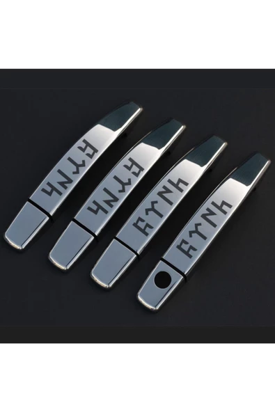 KromGaraj Opel Corsa D Krom Kapı Kolu 2007 Üzeri Türk ürün görseli 1