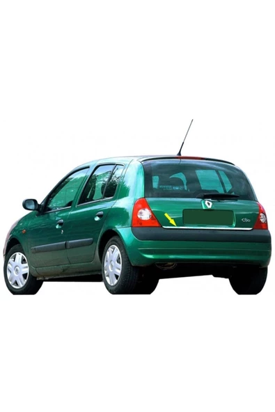 KromGaraj Renault Clio 2 Hb Formlu Krom Bagaj Alt Çıta ürün görseli 1