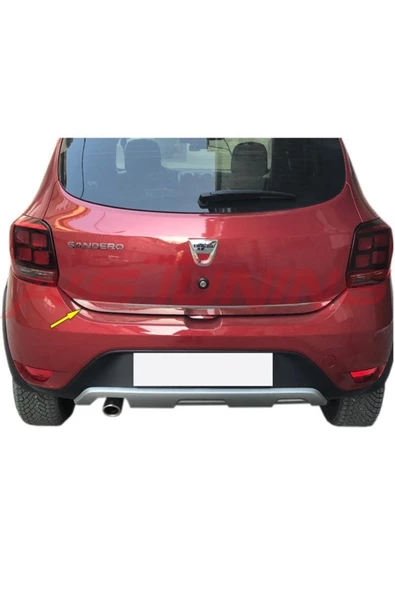 KromGaraj Dacia Sandero Formlu Krom Bagaj Alt Çıta 2013 Üzeri Paslanmaz Çel ürün görseli 1