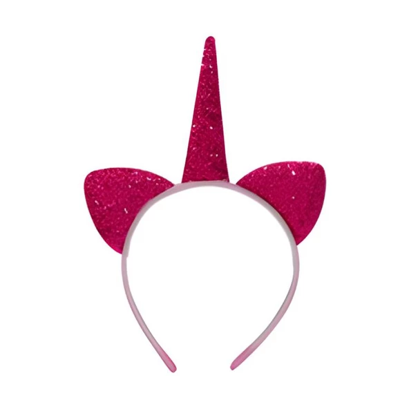 Unicorn Simli Fuşya Taç ürün görseli 1