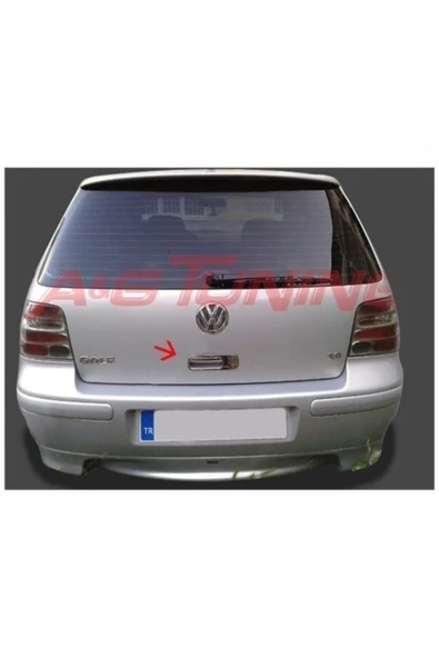 KromGaraj Volkswagen Golf 4 Krom Bagaj Açma 1998-2005 Paslanmaz Çelik ürün görseli 1