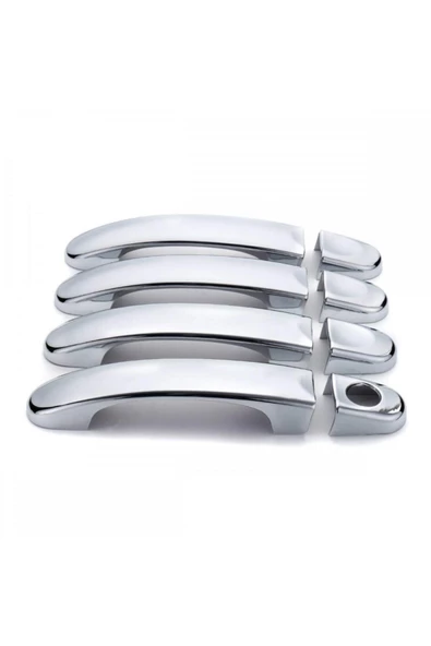 KromGaraj Vw Touran Krom Kapı Kolu Tk 2003 Üzeri 4 Kapı Paslanmaz Çelik