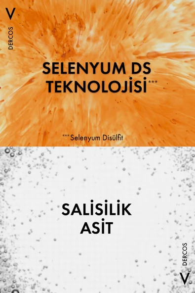Vichy Dercos Anti-Dandruff Şampuan Kuru Saçlar için Kepek Karşıtı 390 ml - 5