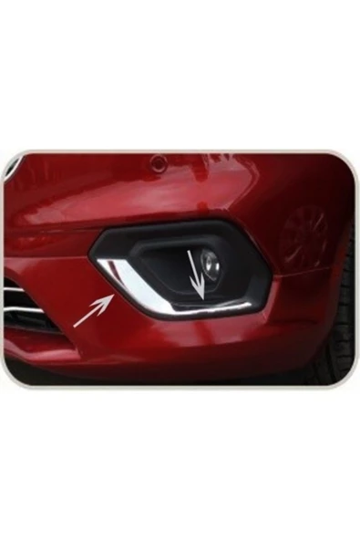 KromGaraj Ford Yeni Tourneo Courier Sis Farı Çerçevesi 2018- Sonrası 2 Parç - Resim 3