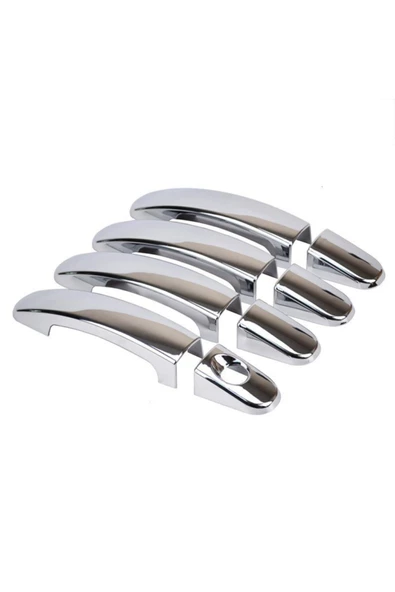 KromGaraj Ford Focus 2 Krom Kapı Kolu Tk 2008-2011 4 Kapı Paslanmaz Çelik ürün görseli 1