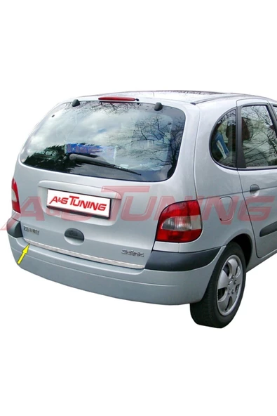 KromGaraj Renault Scenic Formlu Krom Bagaj Alt Çıtası 1996-2003 Arası Pasla ürün görseli 1