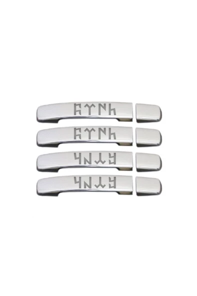 KromGaraj Nissan Navara Krom Kapı Kolu Türk 2006-2015 Paslanmaz Çelik ürün görseli 1